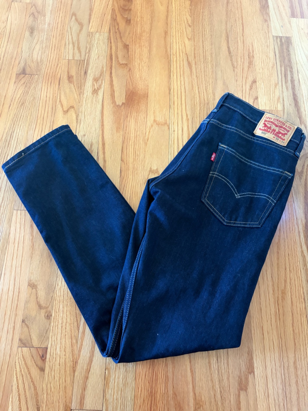 Men’s Levi's Dark Indigo Straight Jeans